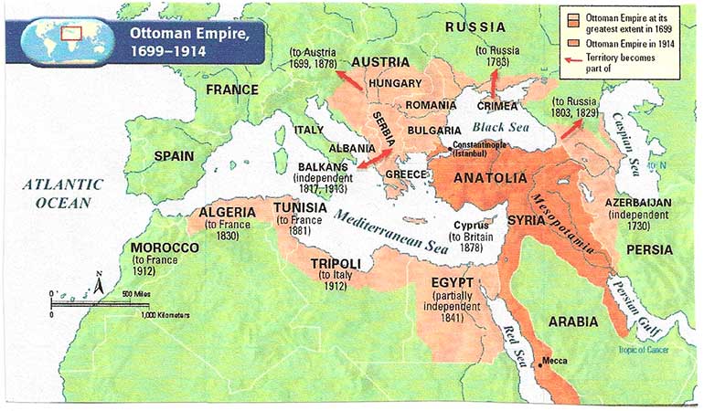 Ottoman Empire Map