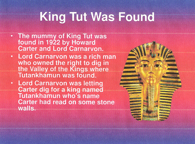 King Tut found