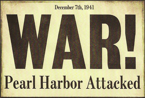 Pearl Harbor Attacked!