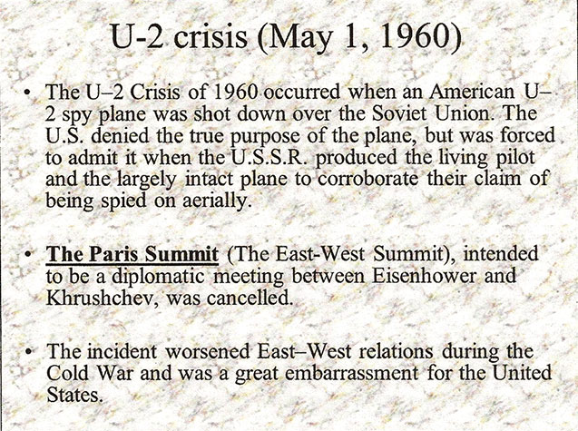 U-2 Crisis